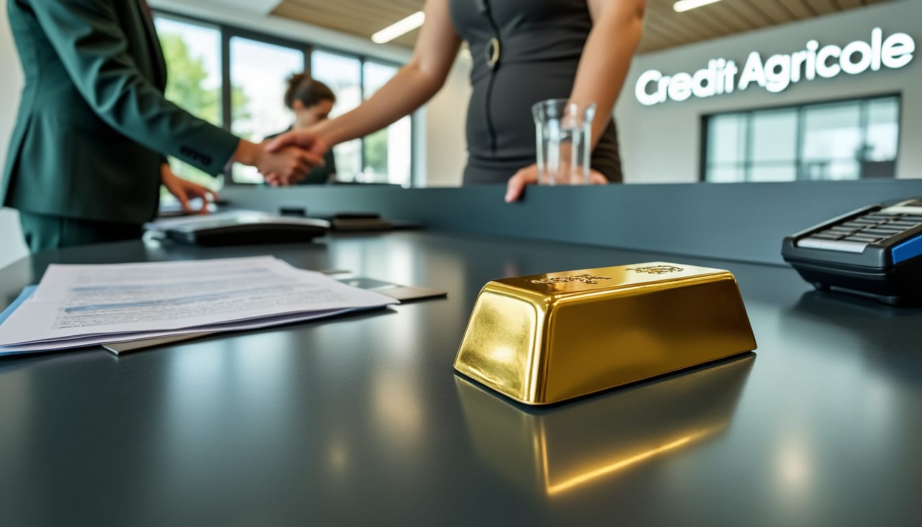 Achat lingot d&rsquo;or credit agricole : la marche à suivre