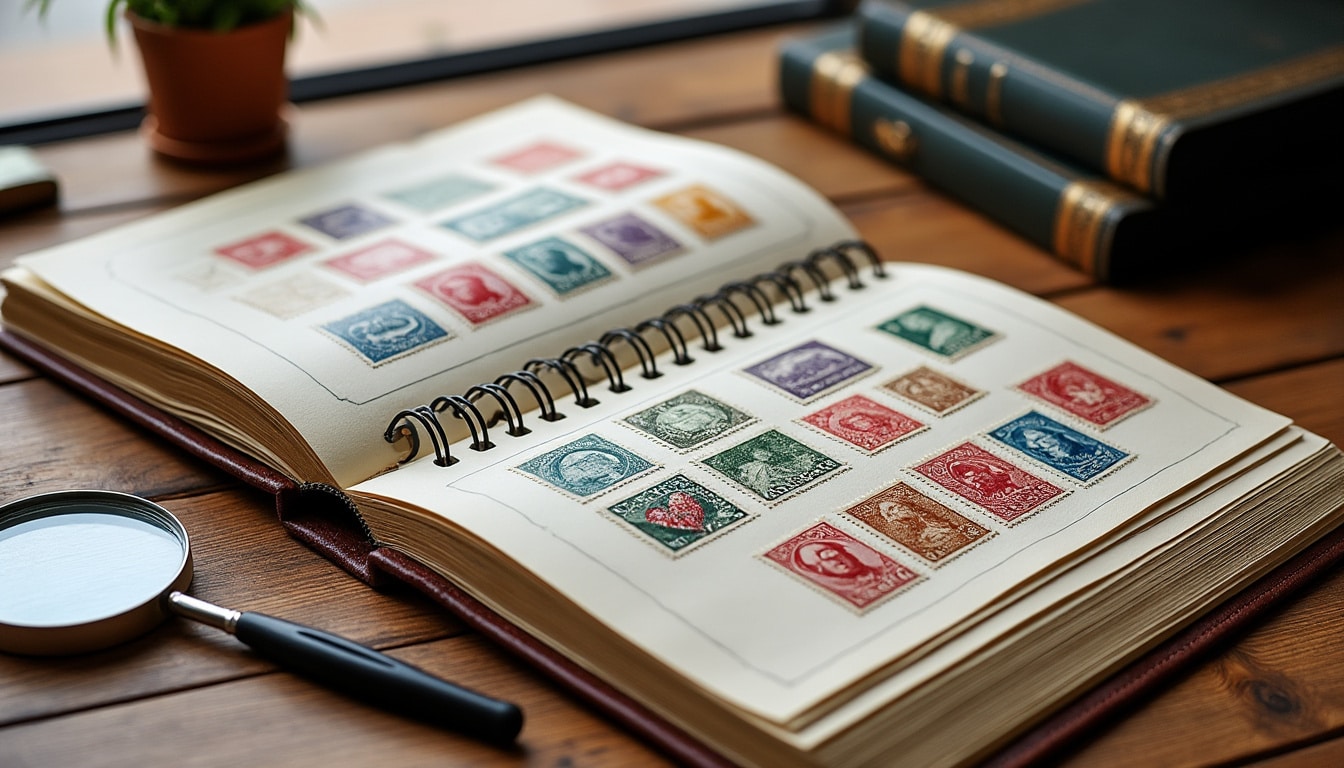 Album et classeur : conserver une collection de timbres