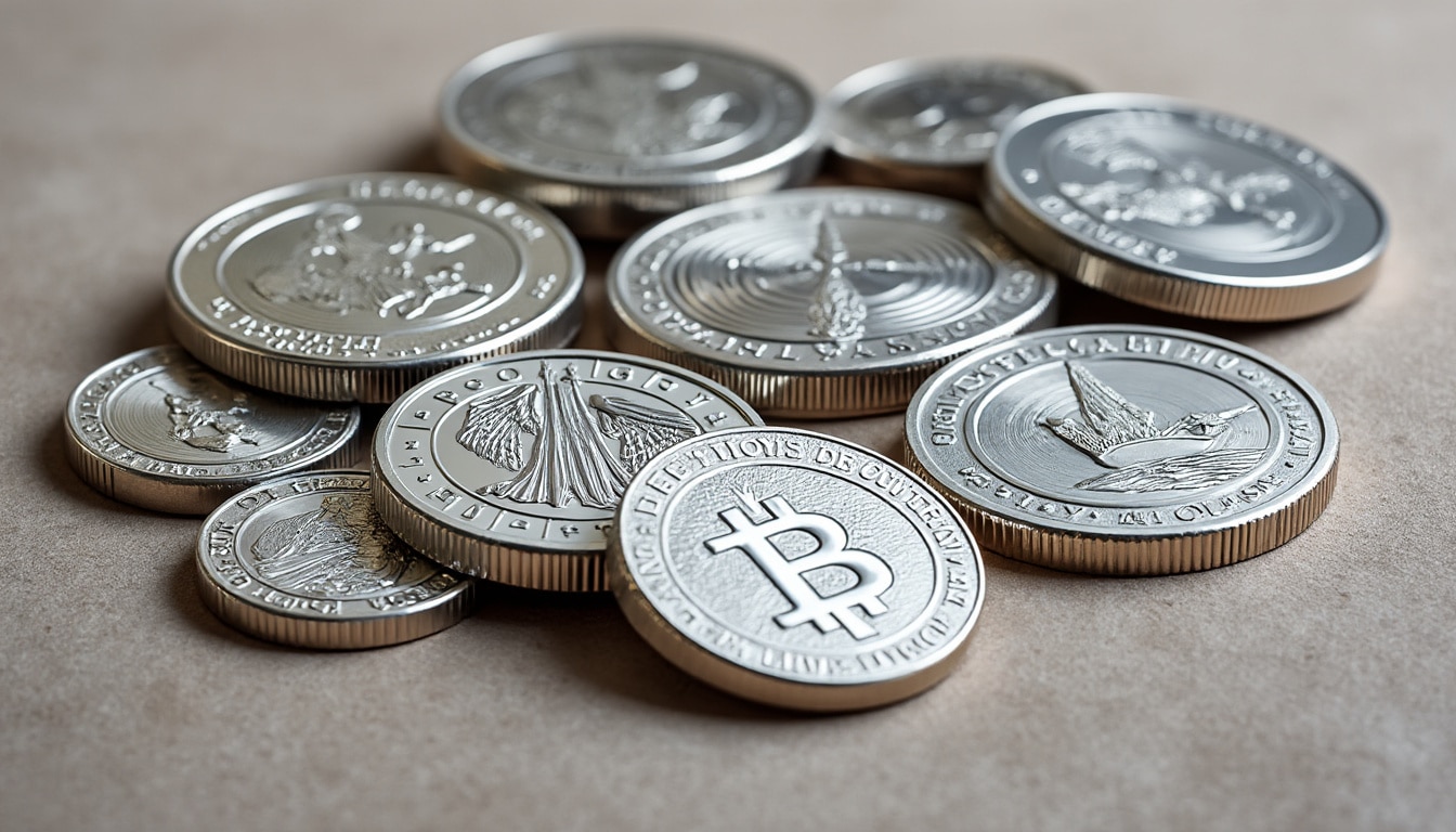 Monnaies en argent : titre, poids et diamètre