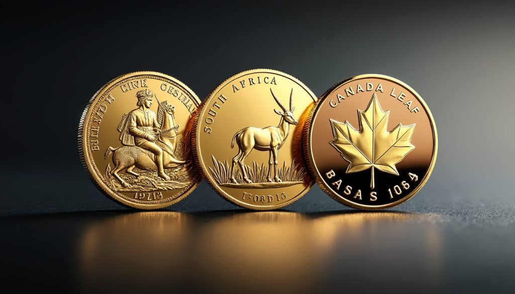 Souverain, Krugerrand et Maple Leaf : les pièces internationales