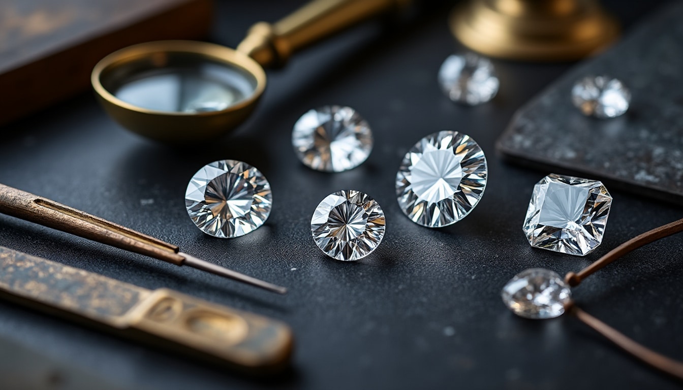 Diamants anciens : tailles anciennes et leur cote
