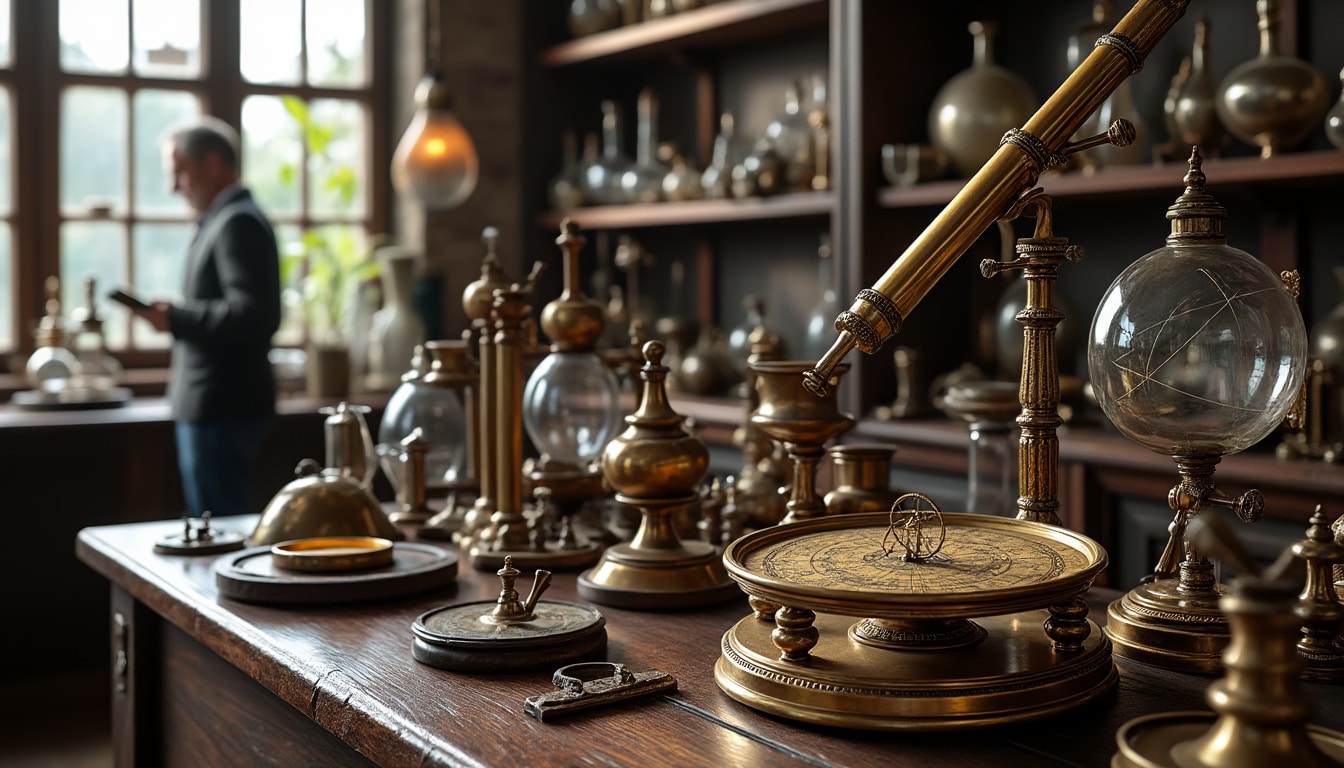 Instruments scientifiques anciens : un marché de niche