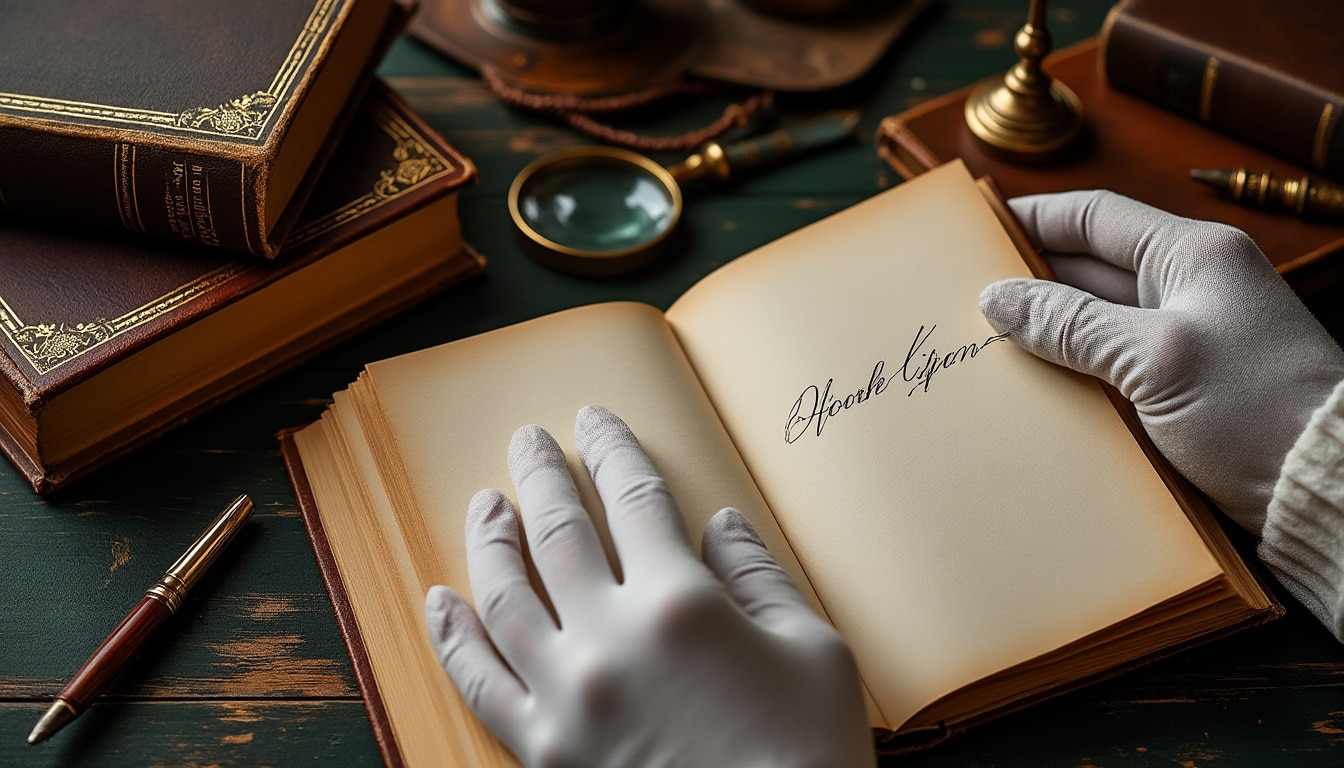 Livres et autographes : ce qui fait la valeur