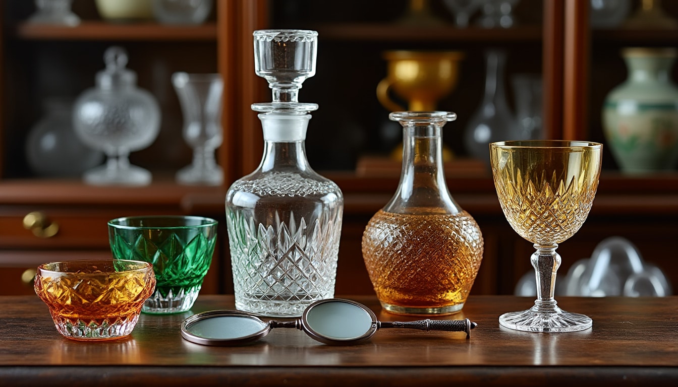 Verre et cristal ancien : les signatures qui comptent